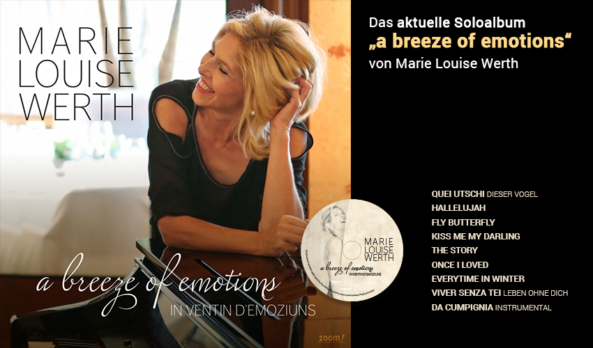 Marie Louise Werth - CD - a breeze of emotions