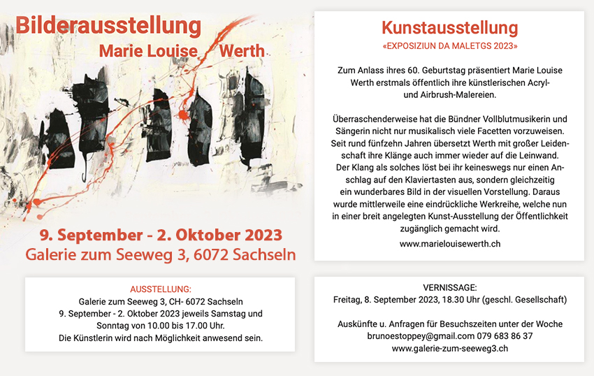 Marie Louise Werth - Kunstausstellung
